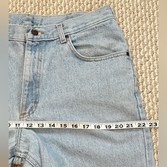 Vintage Lee 90’s Jeans High  Rigid Straight 🔥 Light Wash - Picture 7 of 15